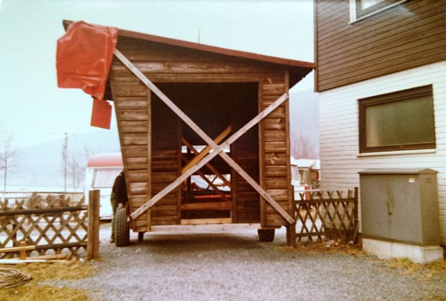 Abholung Rudererhütte 1982 - 02