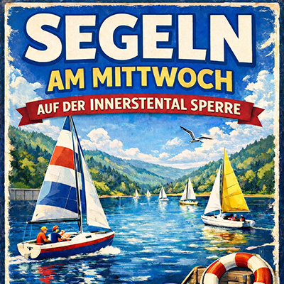 Mittwochssegeln auf der Innerstetalsperre
